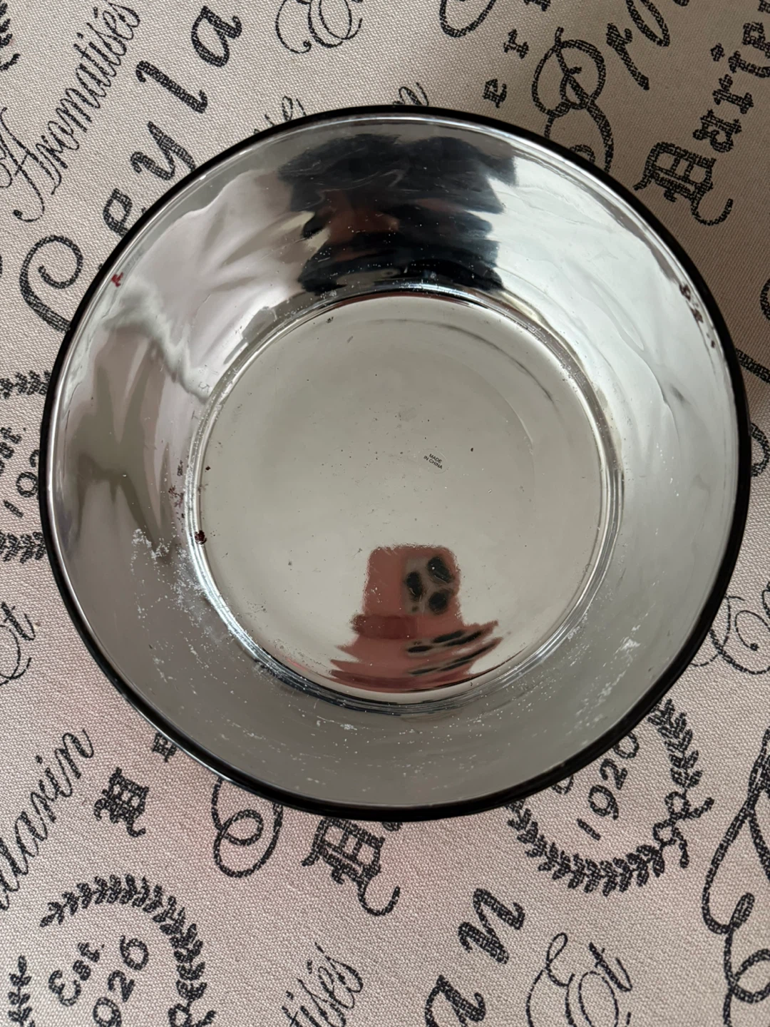 Red decorative bowl - photo 2