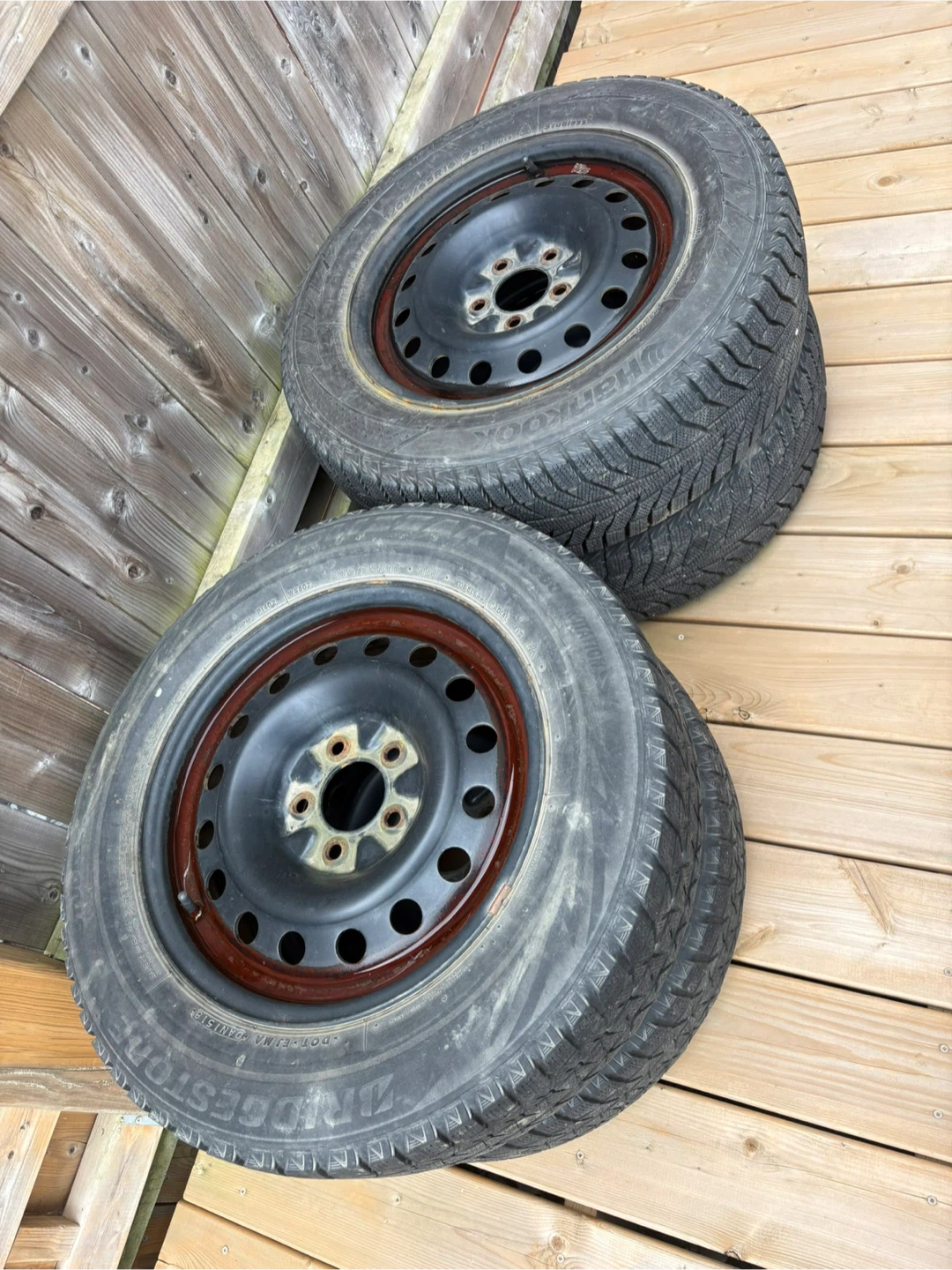 Winter tire with rims - photo 3
