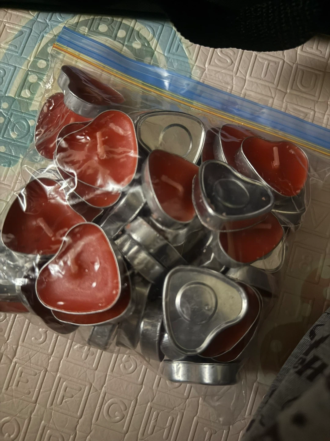 Heart Shaped Tealight Candles