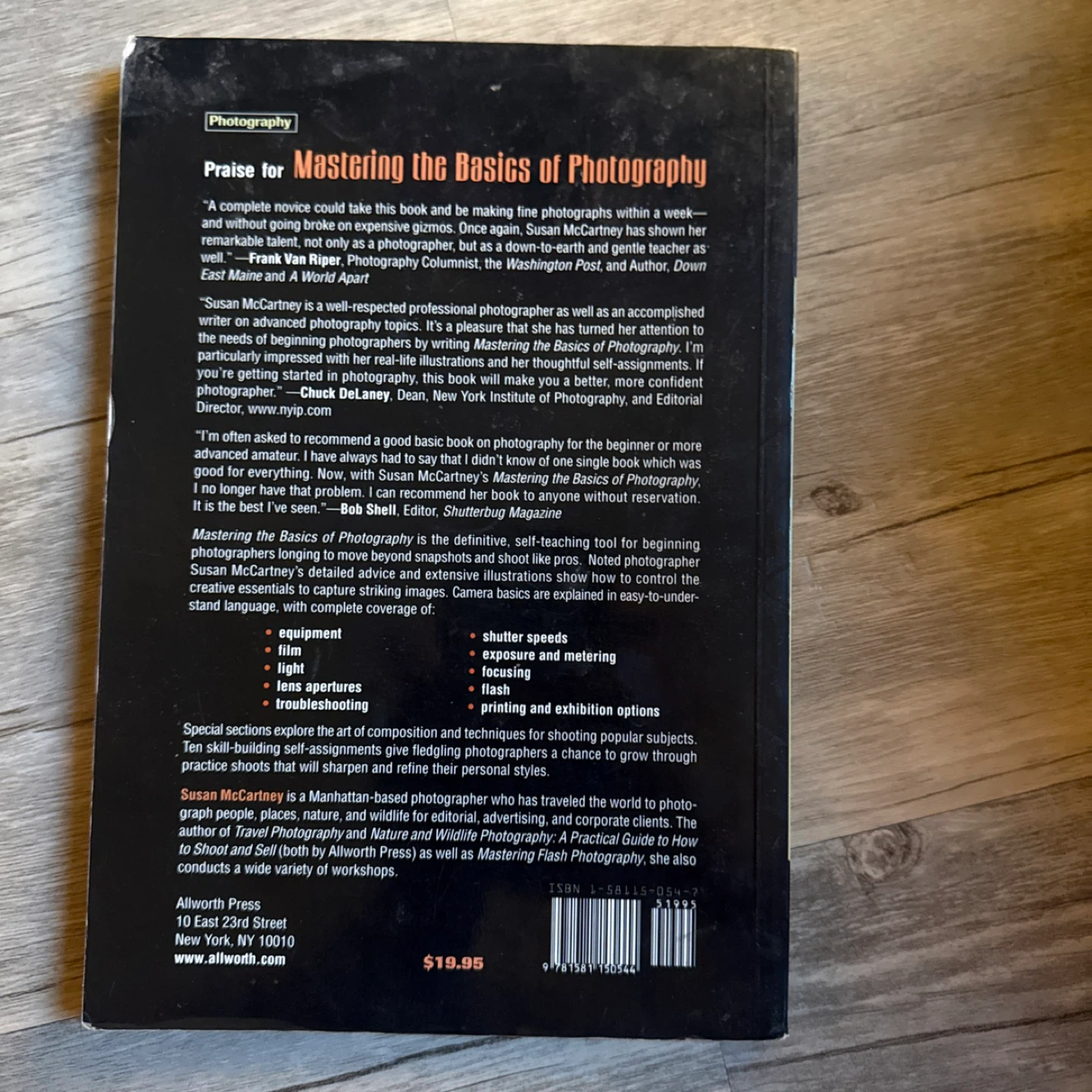 Mastering the Basics of Photography by Susan McCartney Book - photo 2