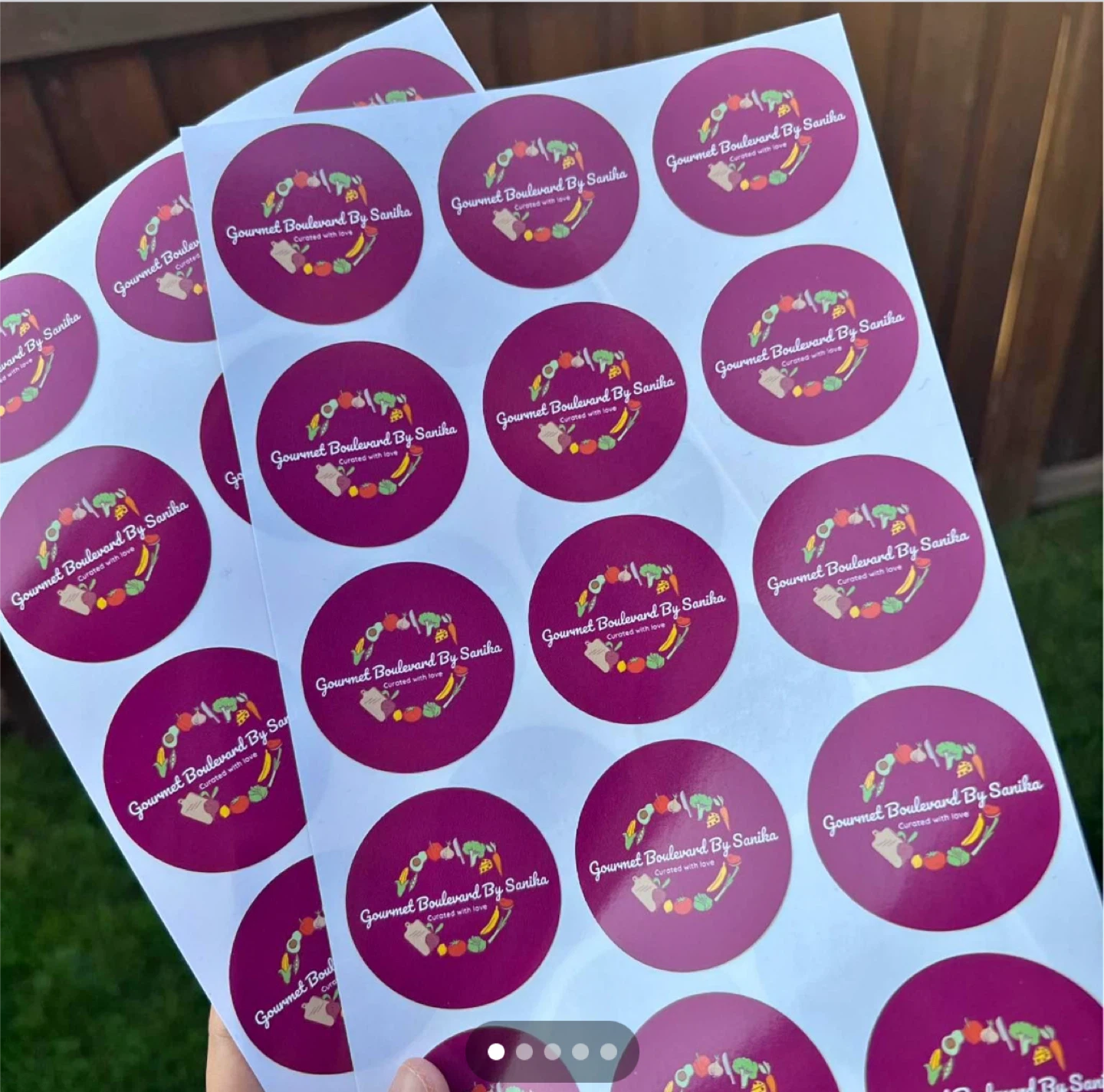 $175! For 1000!!! 2x2 Round Stickers March special!