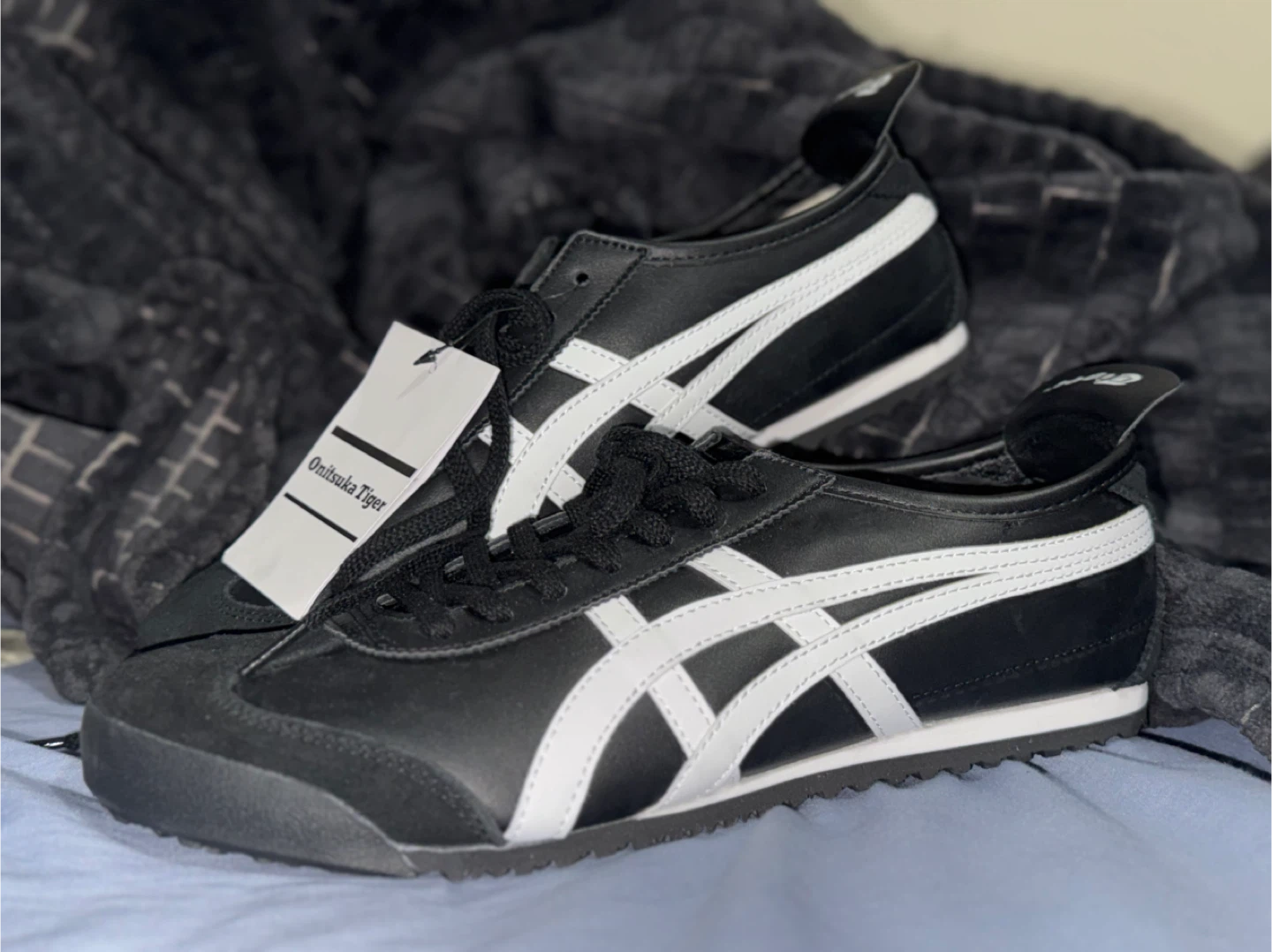Onitsuka Tiger Mexico 66 Shoes - Black/White - Size US 11