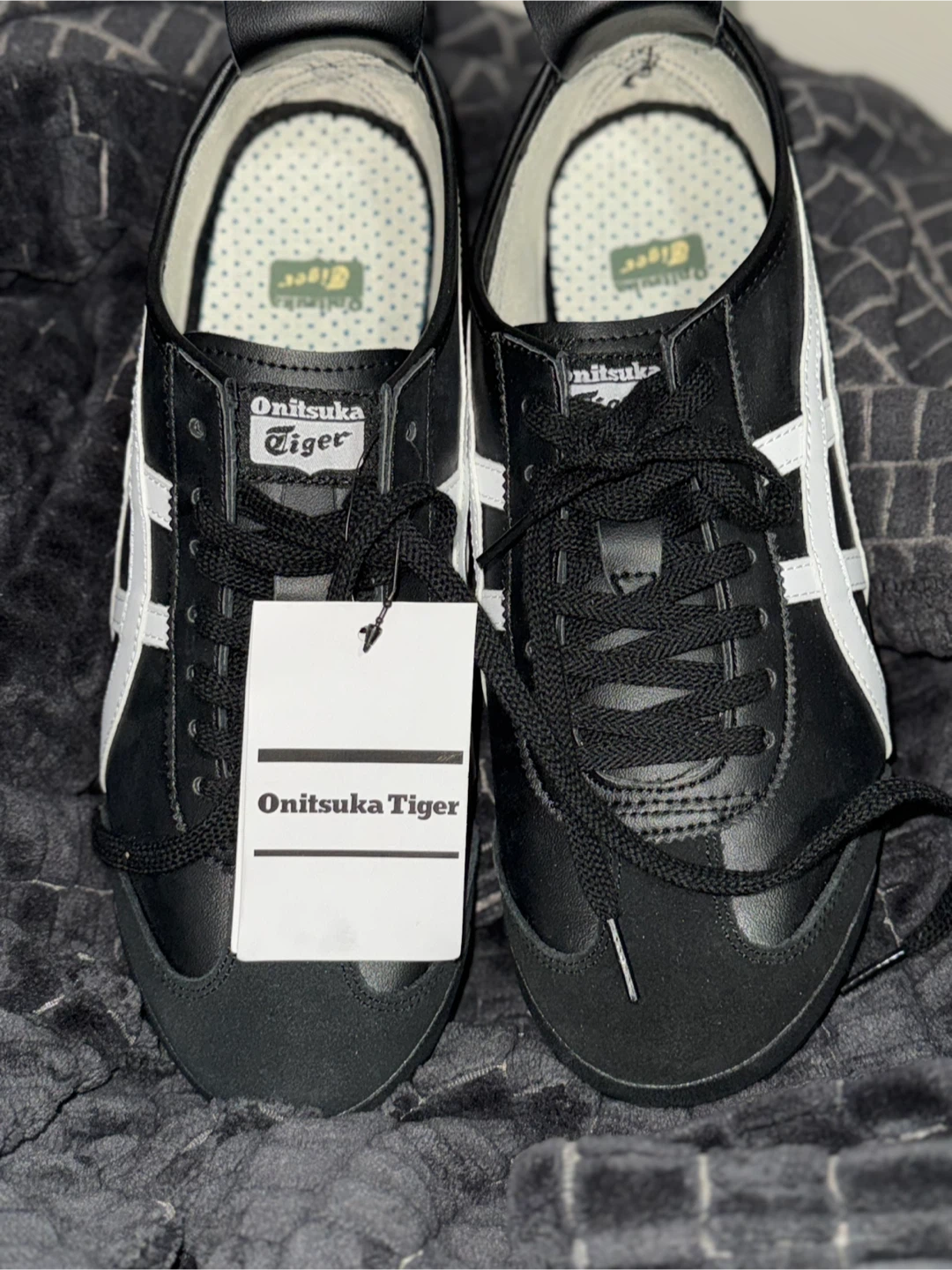 Onitsuka Tiger Mexico 66 Shoes - Black/White - Size US 11 - photo 2