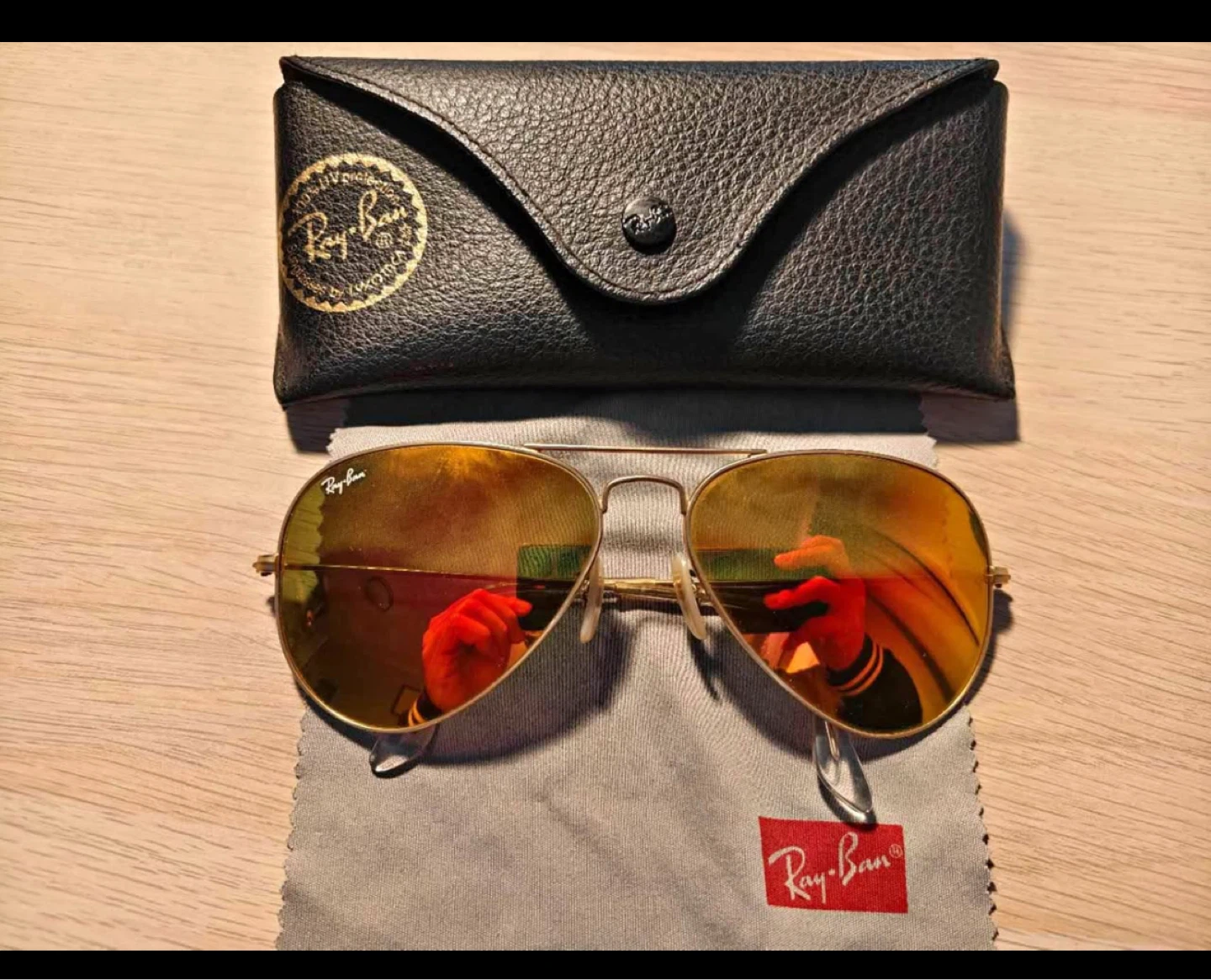 Ray-Ban Aviator Sunglasses in good condition