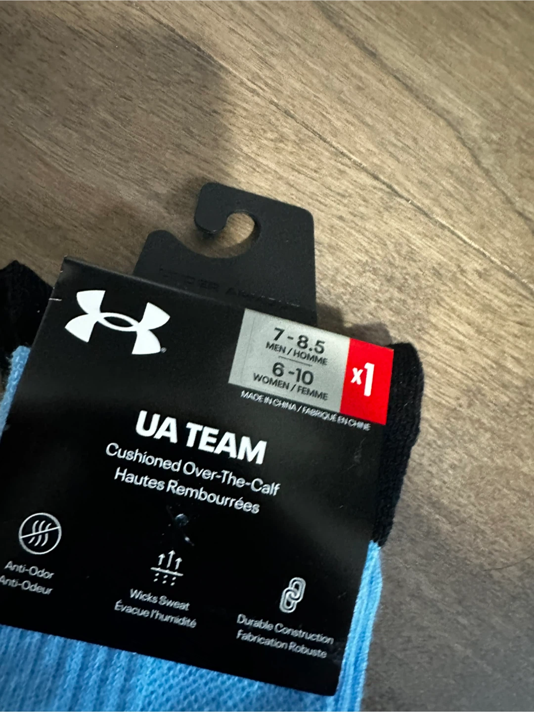 Under Armour UA Team Cushioned Over-The-Calf Socks - photo 2