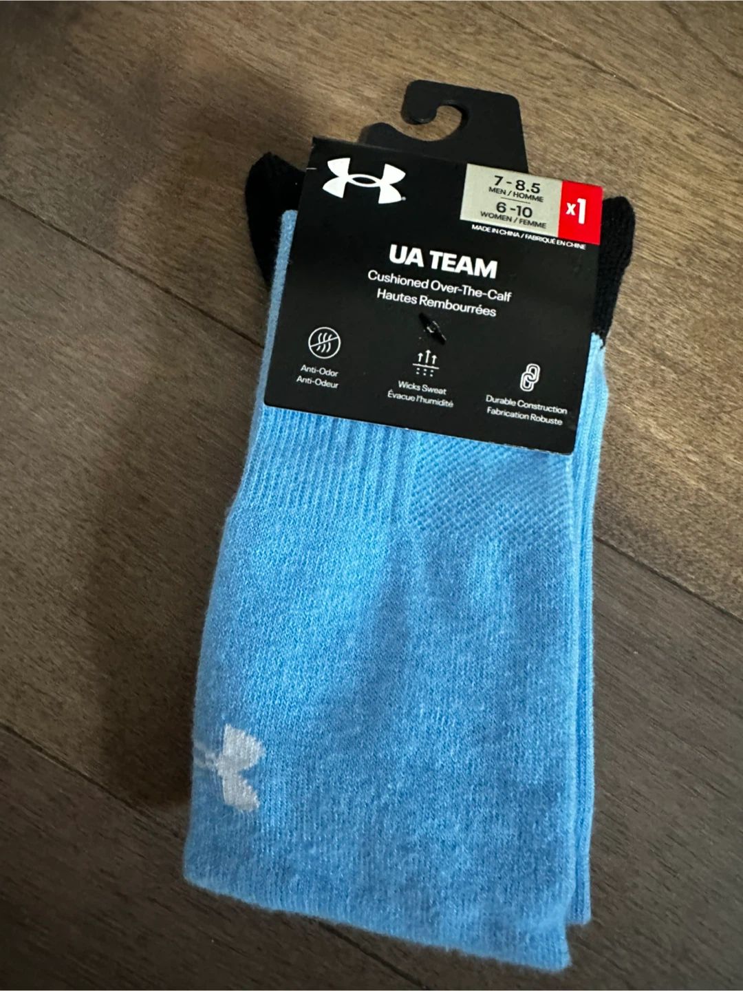 Under Armour UA Team Cushioned Over-The-Calf Socks