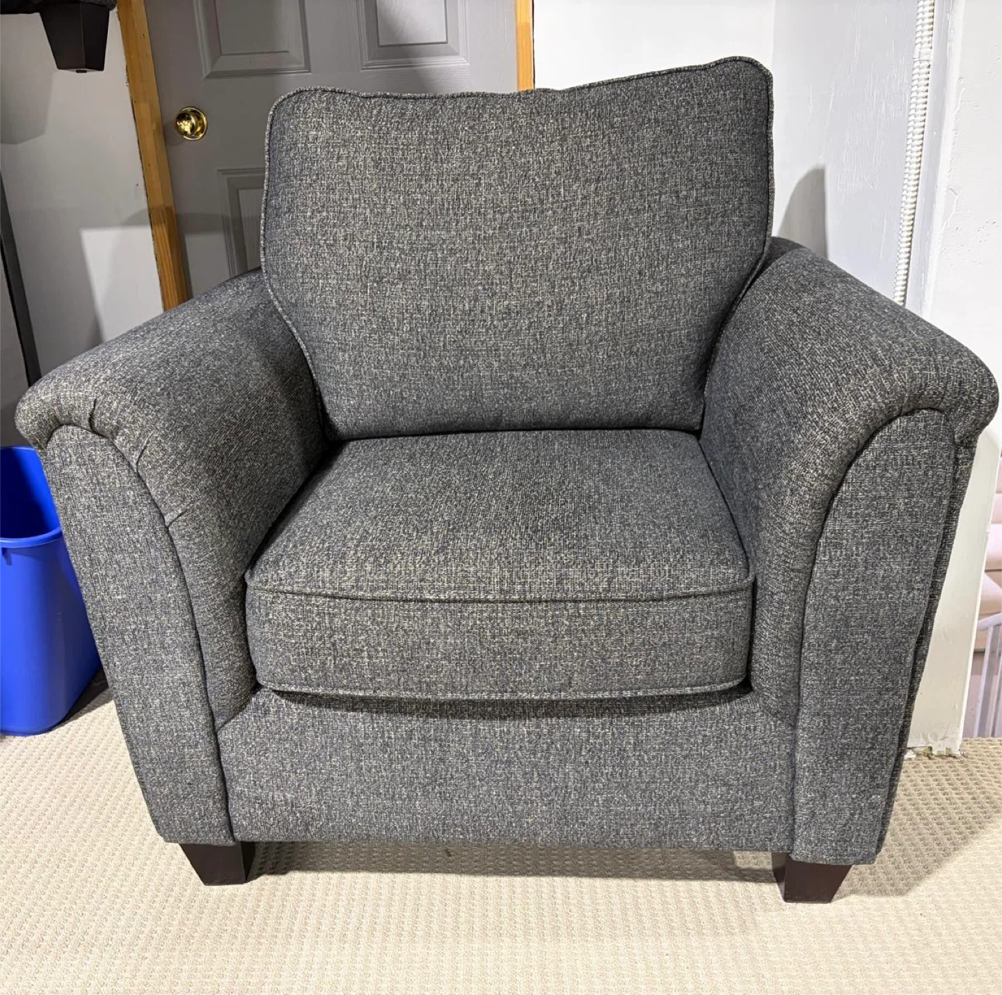 Grey Accent Chair