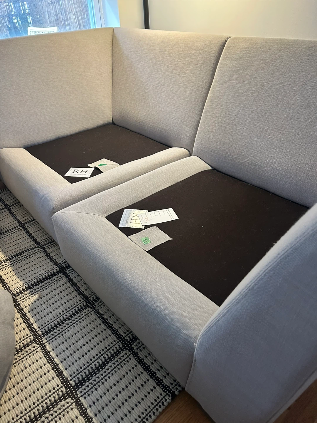 Restoration Hardware RH Sectional Sofa - photo 3
