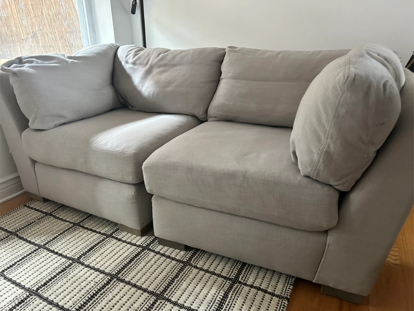 Restoration Hardware RH Sectional Sofa - photo 2