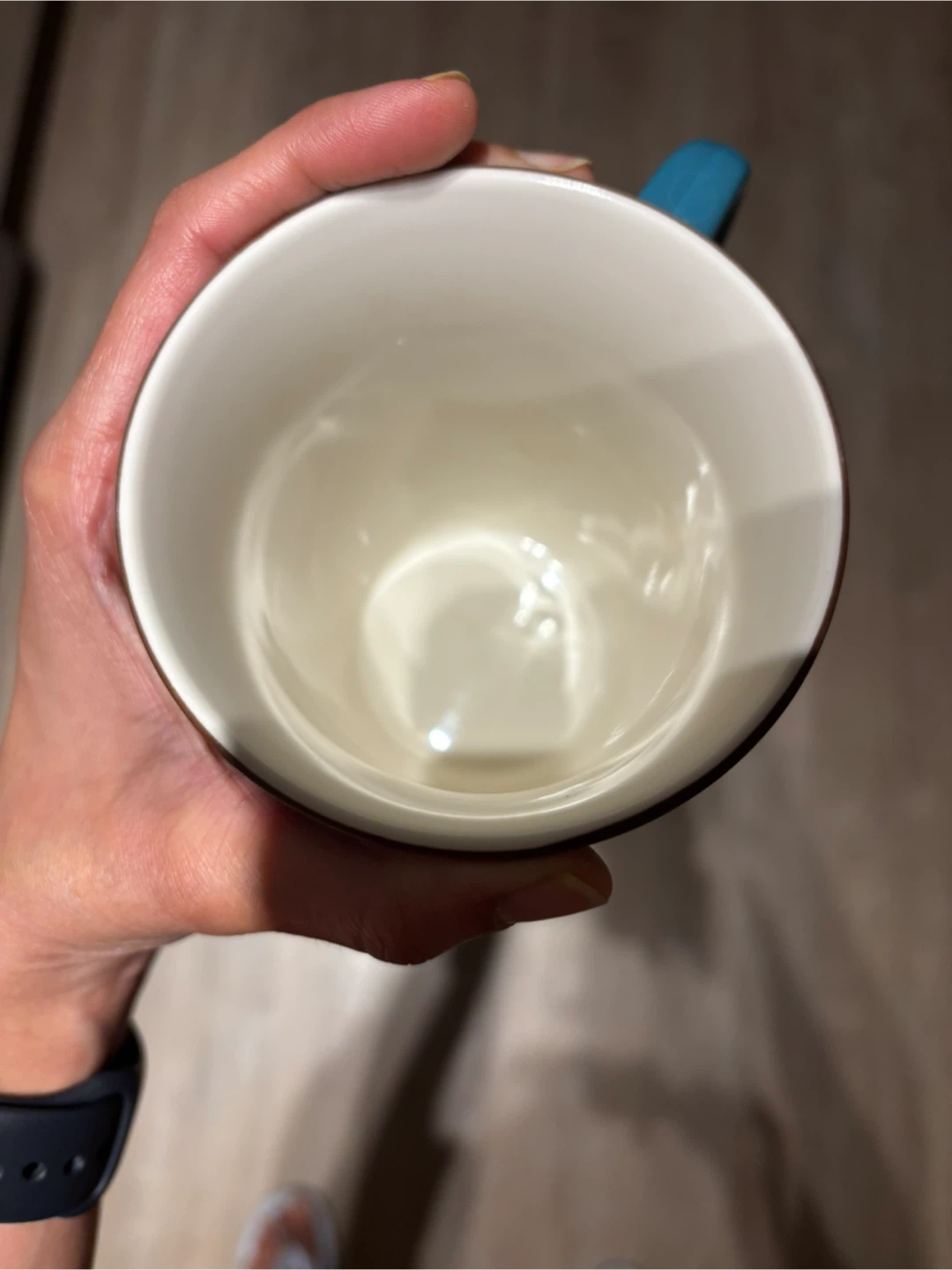 Blue "Good Ideas Start With Coffee" Mug - photo 2