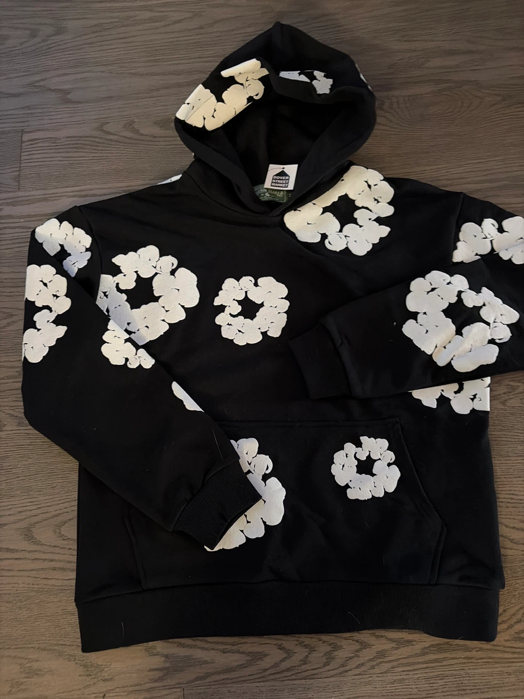 Denim tears hoodie black