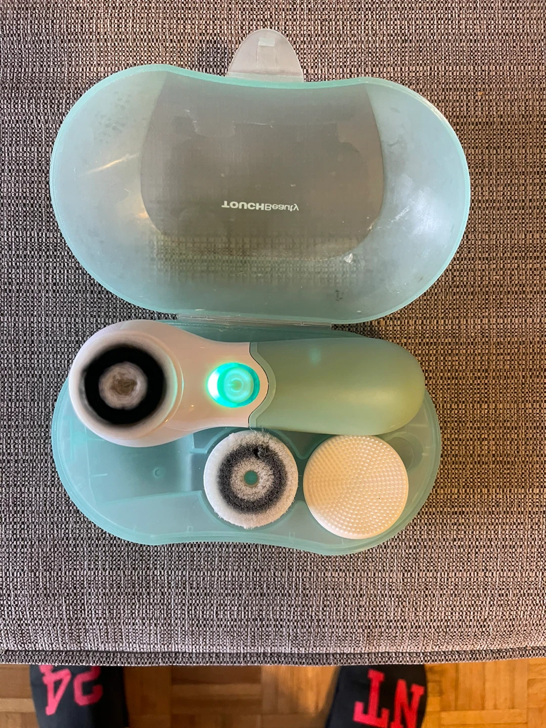 TOUCHBeauty Facial Cleansing Brush Set with Case