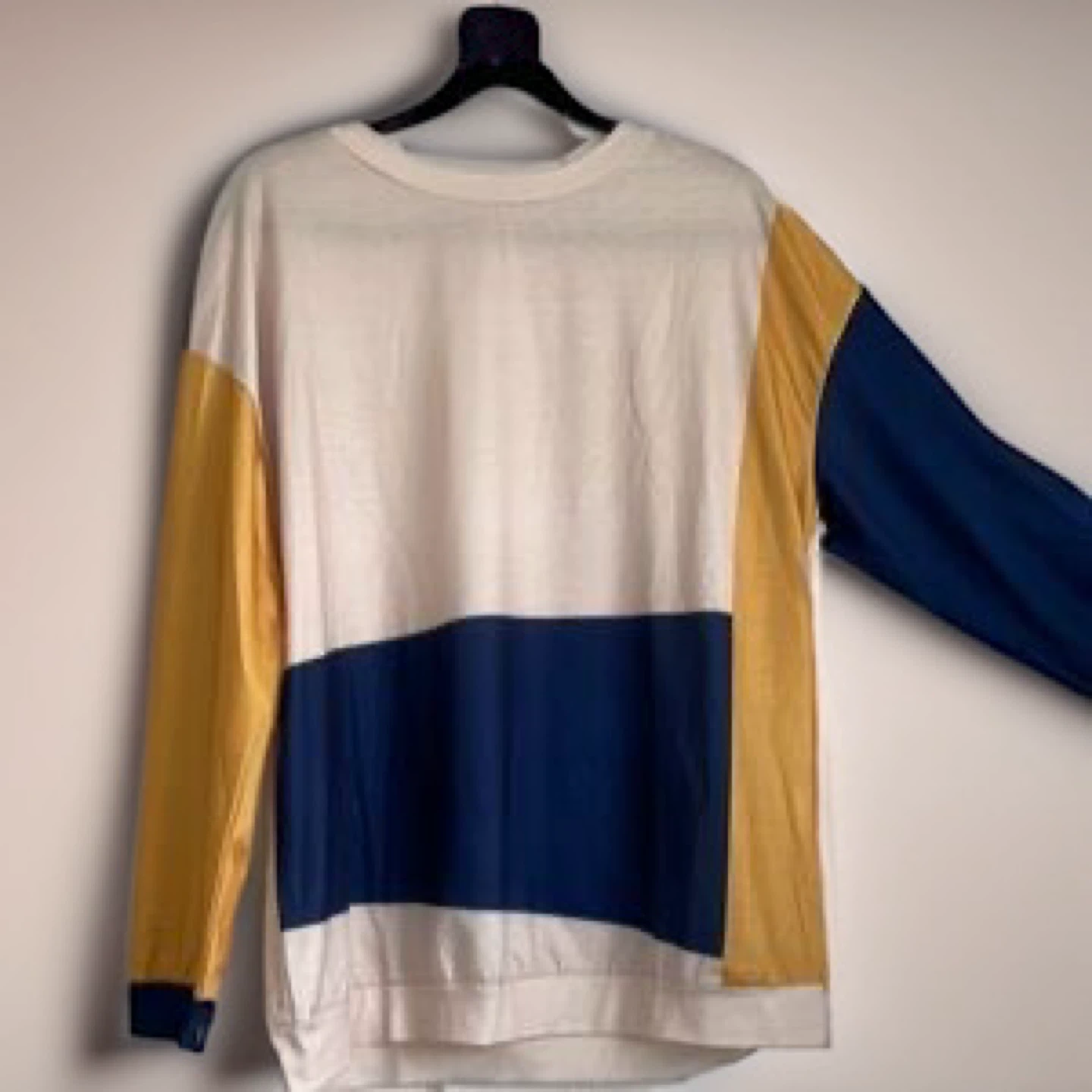 Colour Block Long Sleeve Shirt