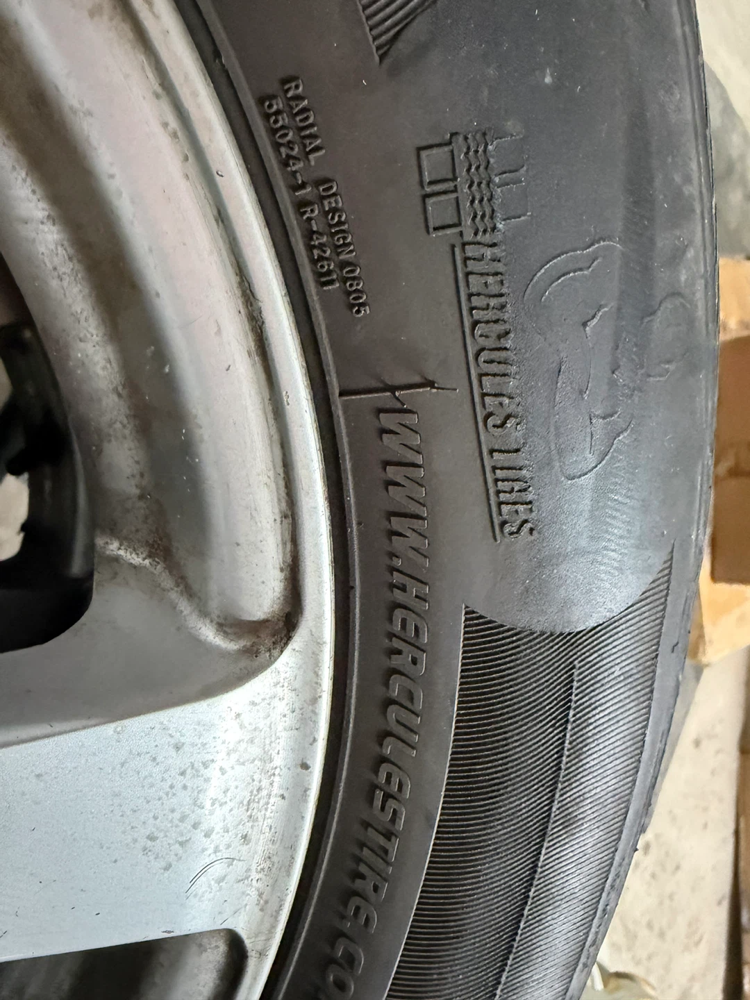 Hercules 215/60R16 Tire with Rim - photo 3