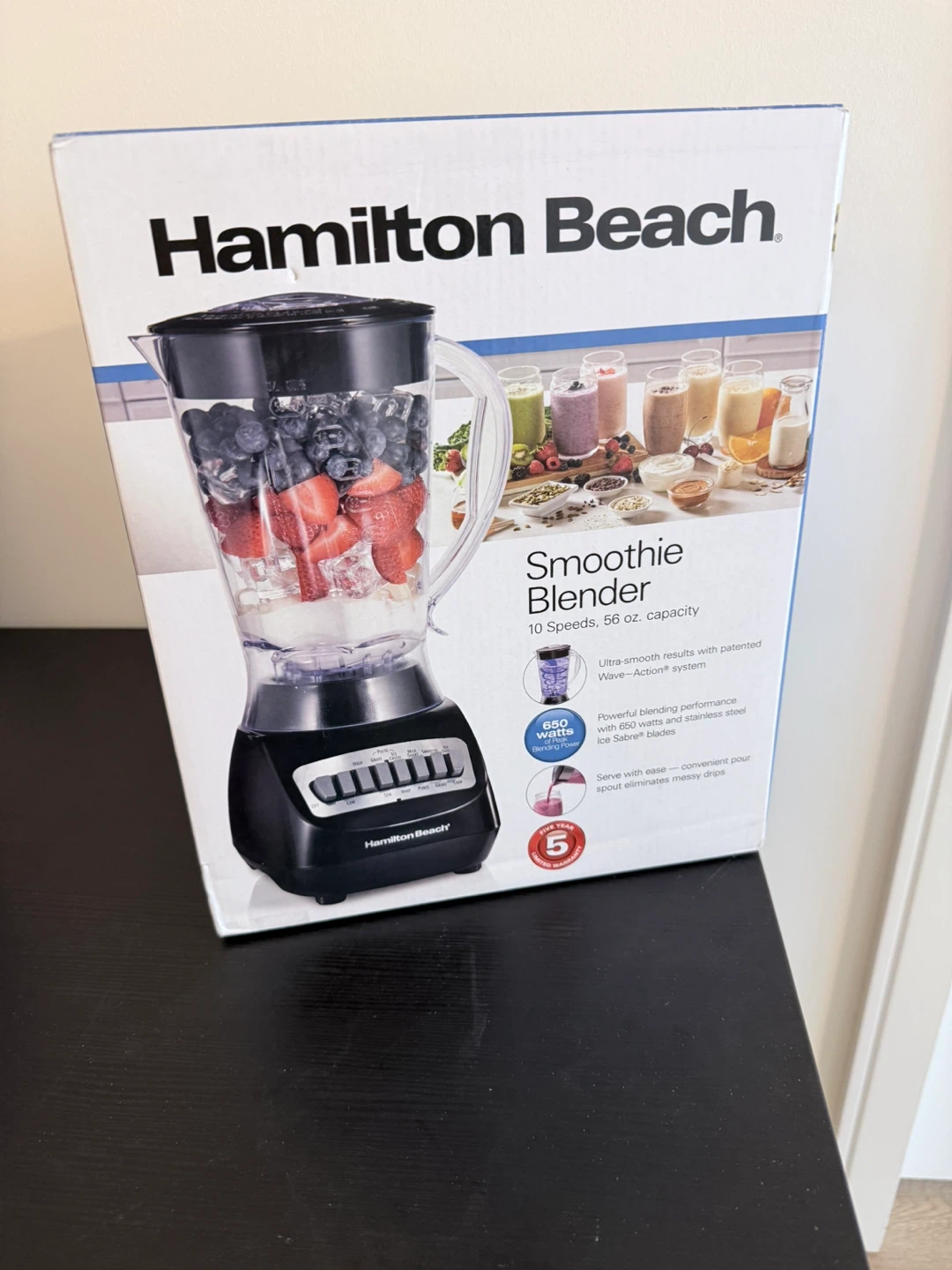 Hamilton Beach Smoothie Blender 56 oz.