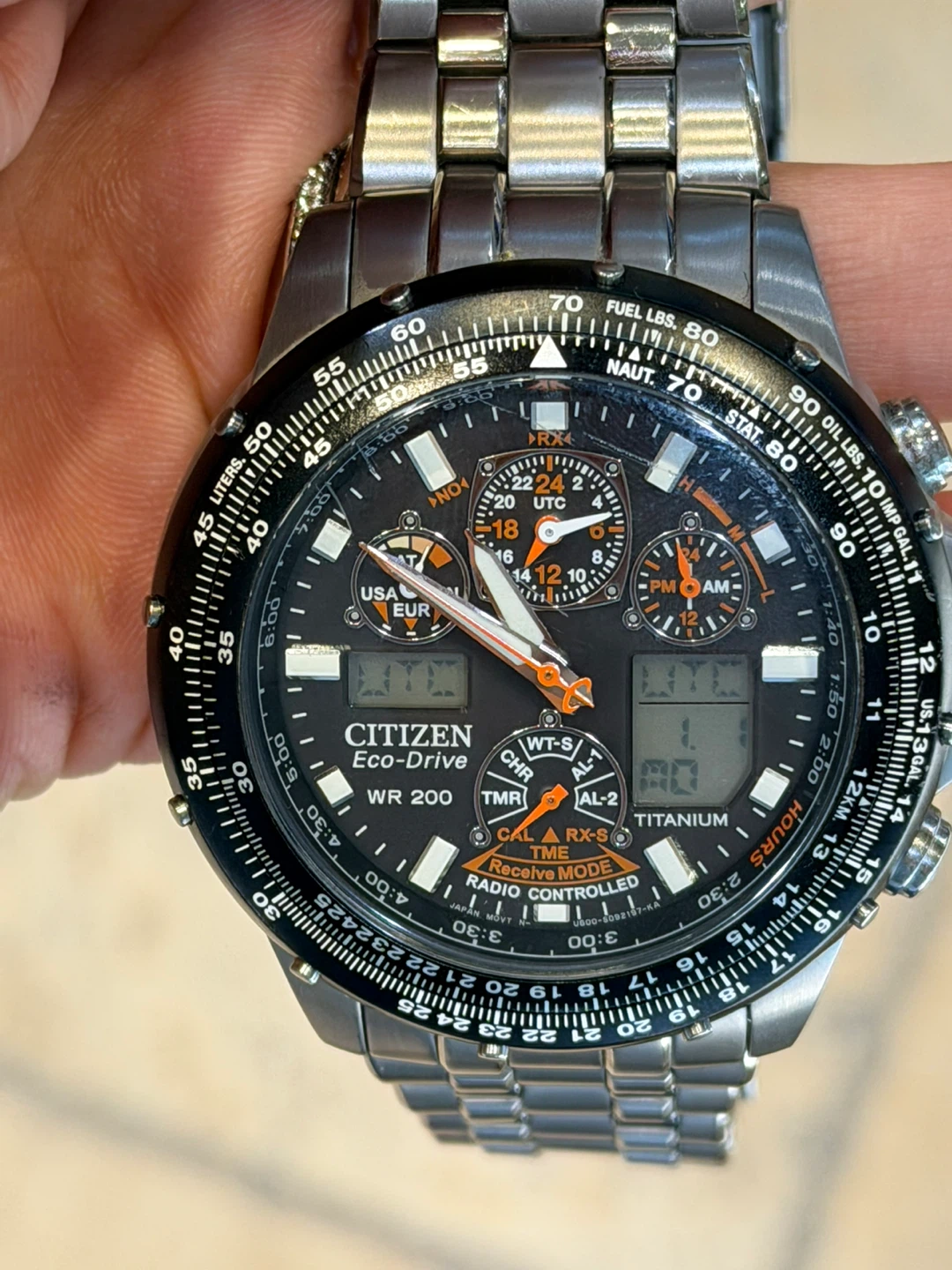 Citizen Eco-Drive Radio Controlled Titanium Watch - photo 5