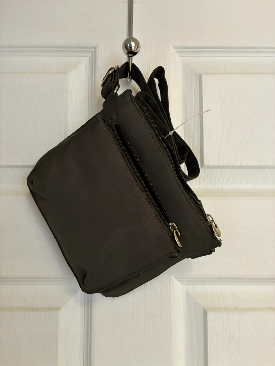 Olive Green Belt Bag with Adjustable Strap