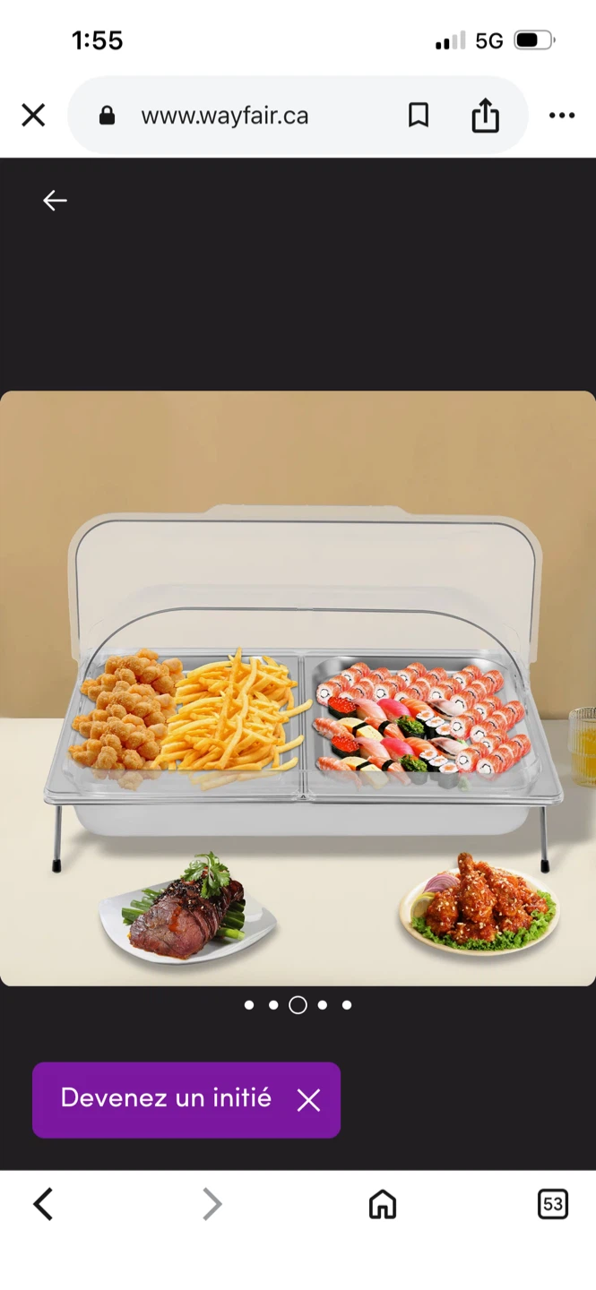 New Food presentation tray - photo 4