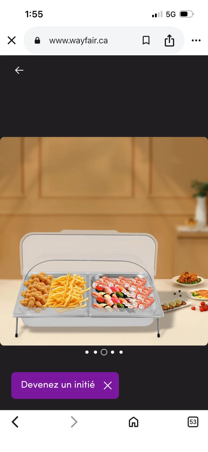 New Food presentation tray - photo 3