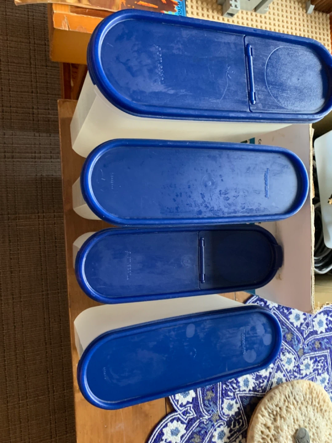 Tupperware Cereal Containers Set of 4 - photo 2