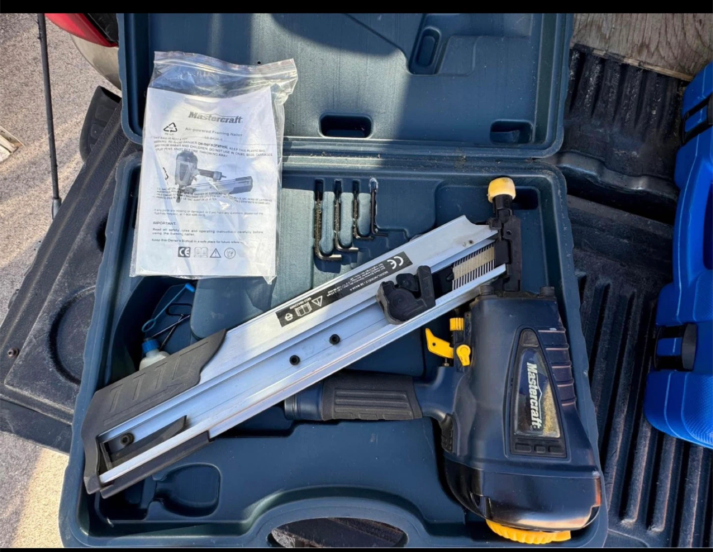 Mastercraft Air-powered Framing Nailer 58-8434-4