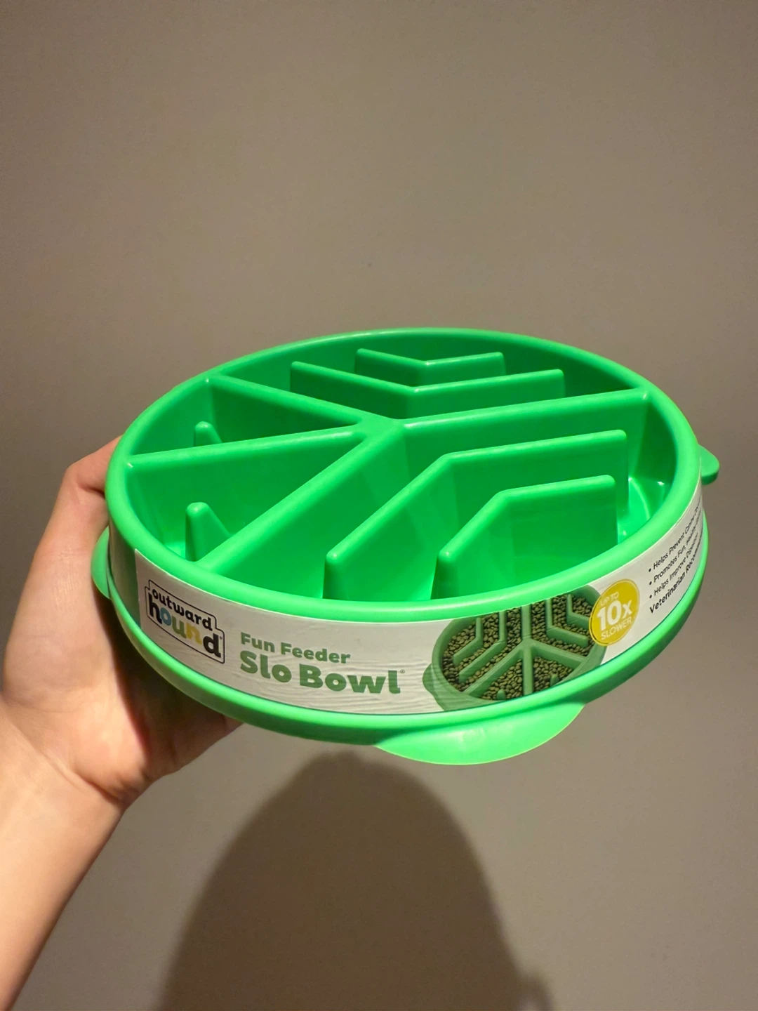 NEW Outward Hound Feeder Slow Bowl