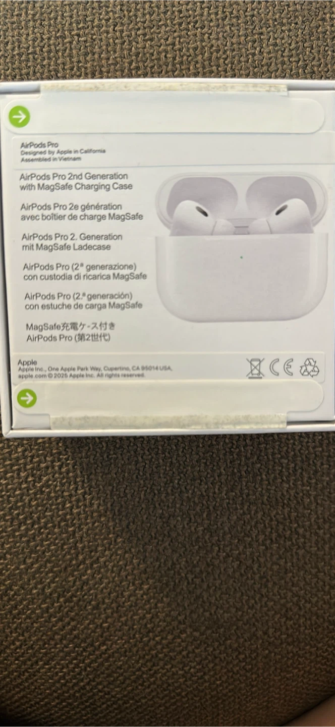 Apple AirPods Pro 2nd Generation with MagSafe Charging Case - photo 2