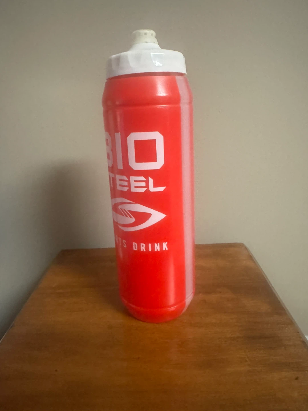 NEW - BIO STEEL Squeeze Water Bottle