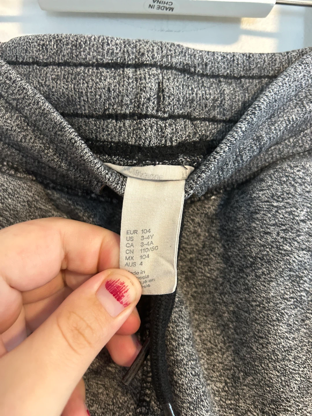 H&M Grey Heathered Shorts Size 3-4Y - photo 2