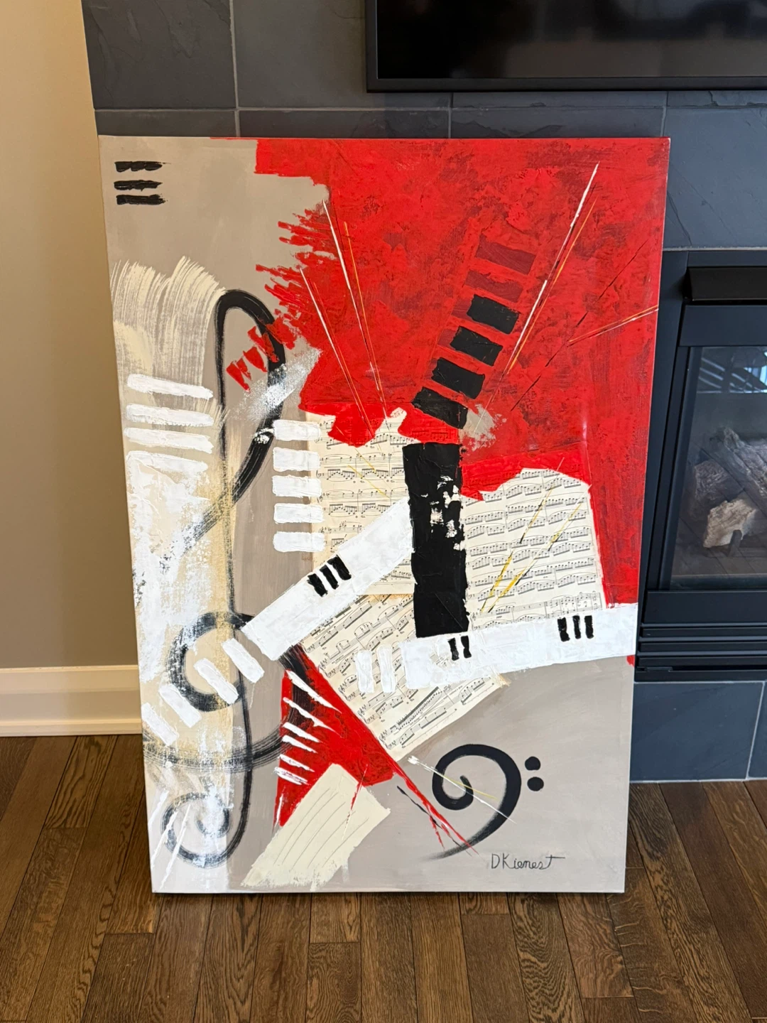 Piano Music Painting