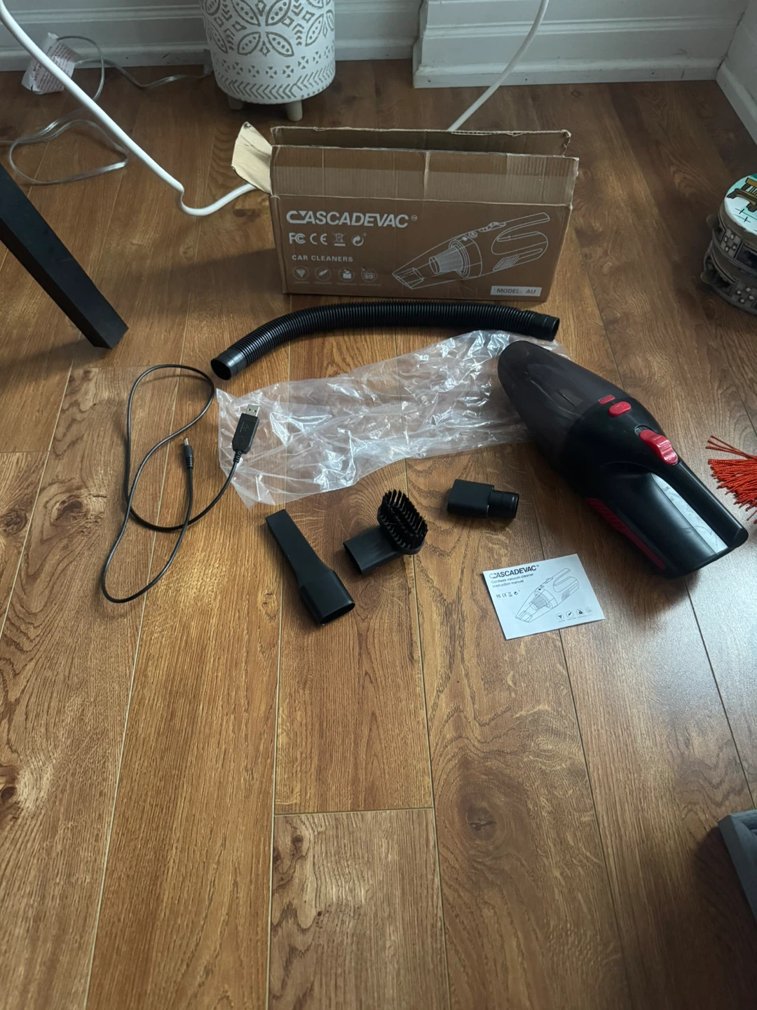 Cascadevac Car Cleaner Handheld Vacuum