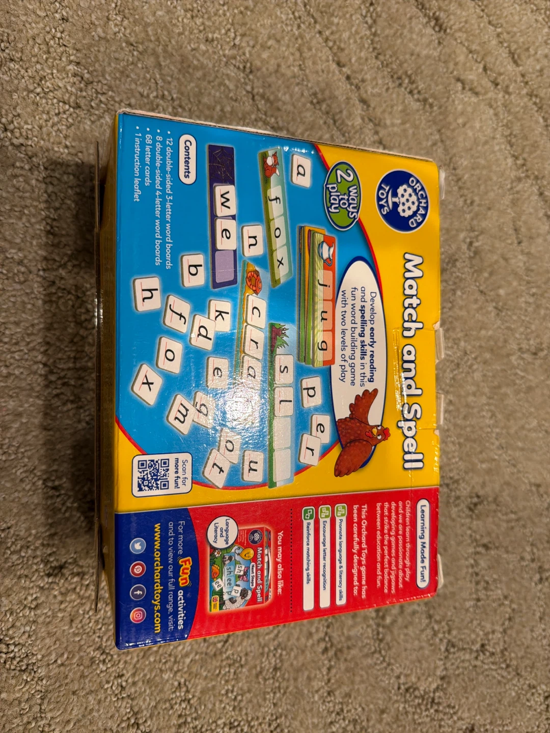 Orchard Toys Match and Spell Game - photo 3