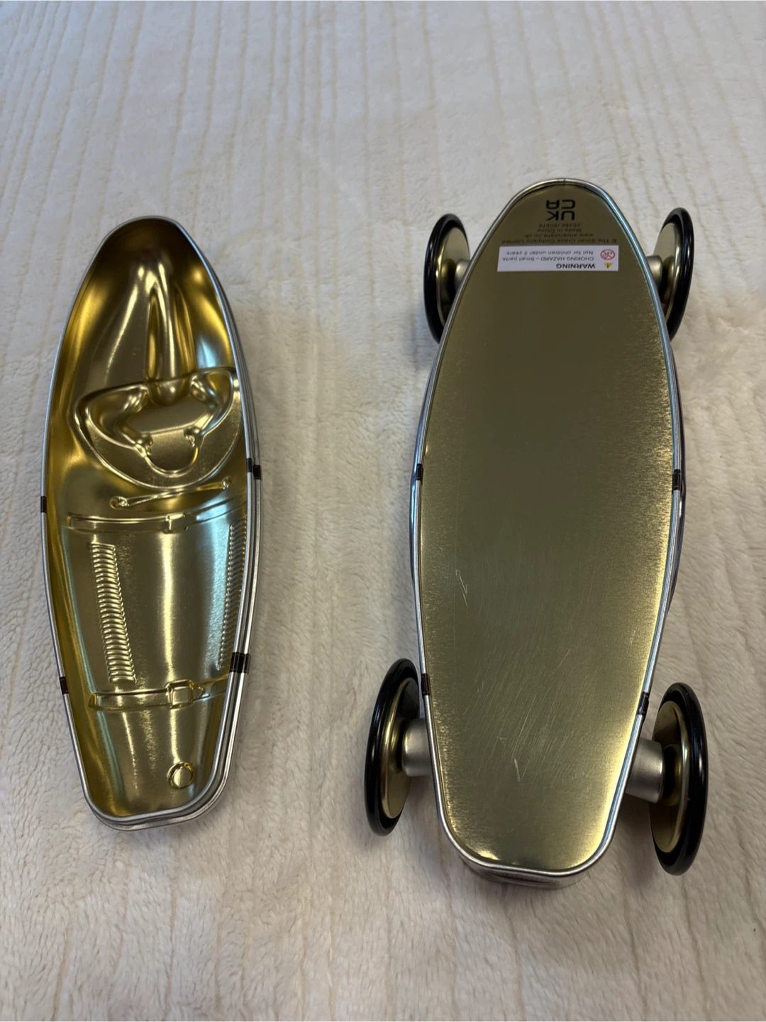 Vintage Style Tin Race Car Storage Tin - photo 4