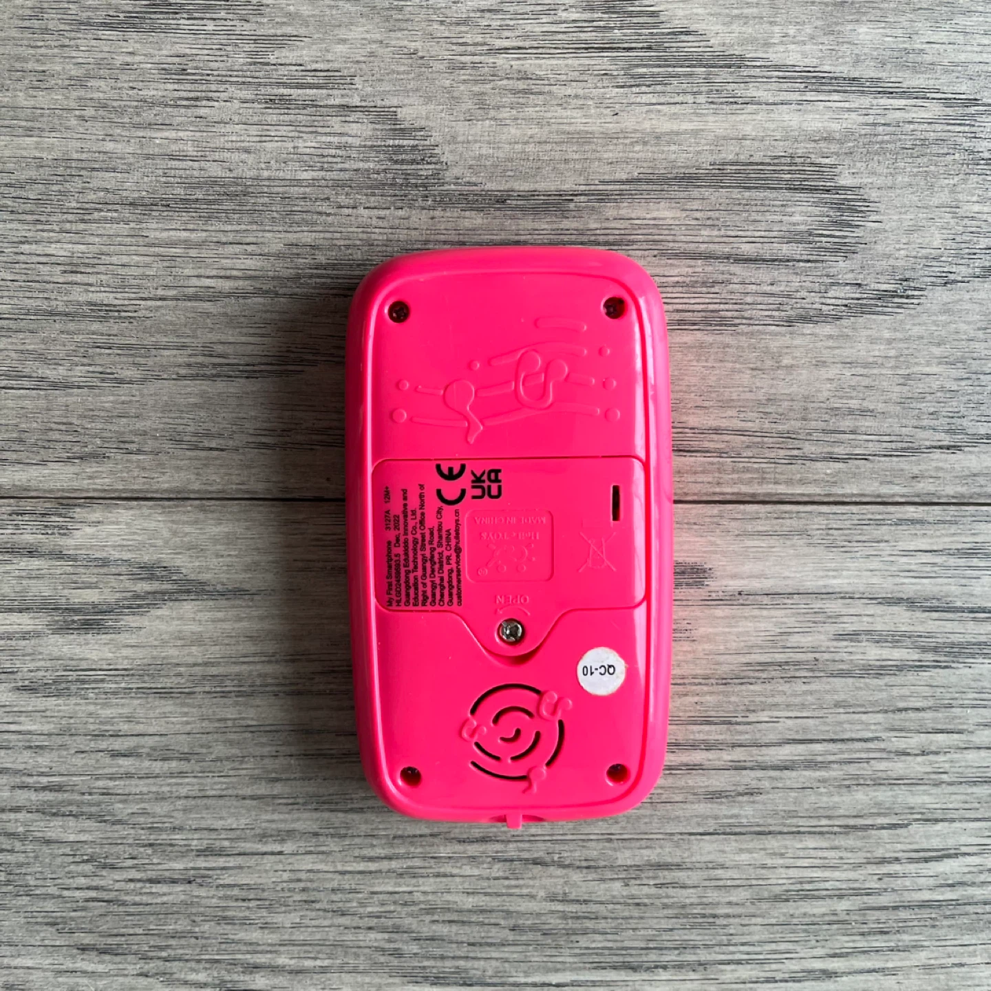 Pink Toy Cell Phone with App Icons - photo 2