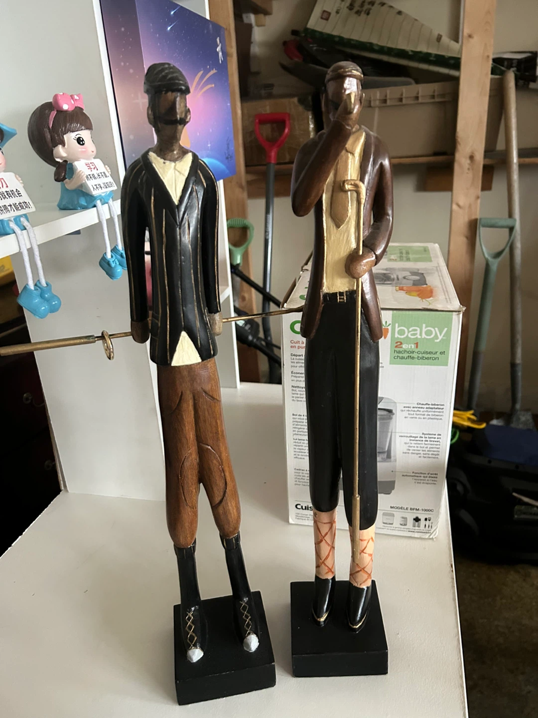 Wooden Figurine Set - Golfers