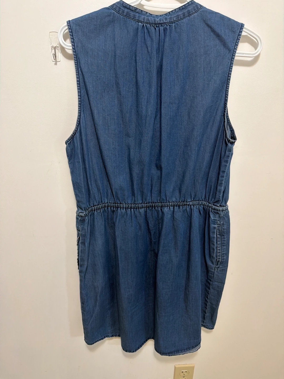 Guess Sleeveless Denim Dress - Size L - photo 4