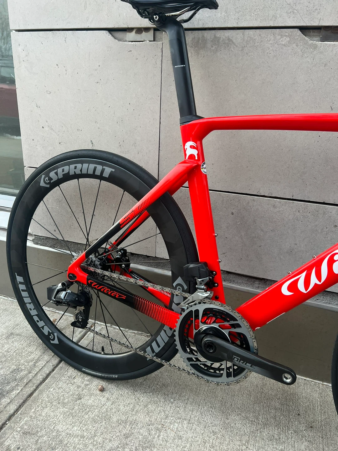Wilier Red Road Bike - photo 4