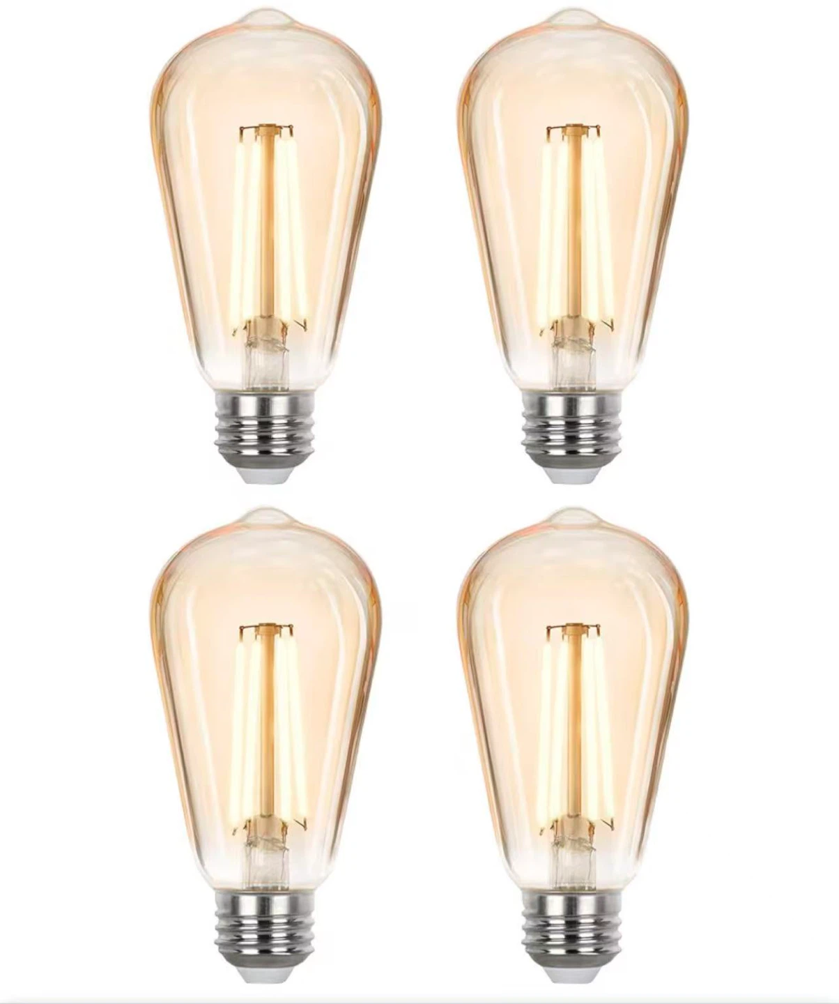 LED Edison Bulbs 40 watt Equivalent,  E26 Light Bulb 2700K