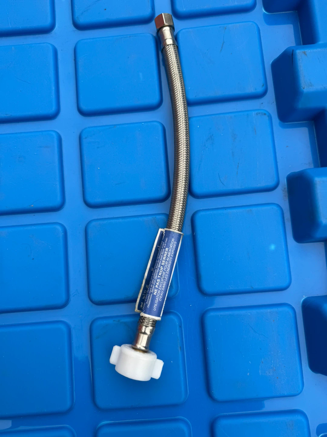 Toilet Connector 12 inch Stainless Steel Braided Hose