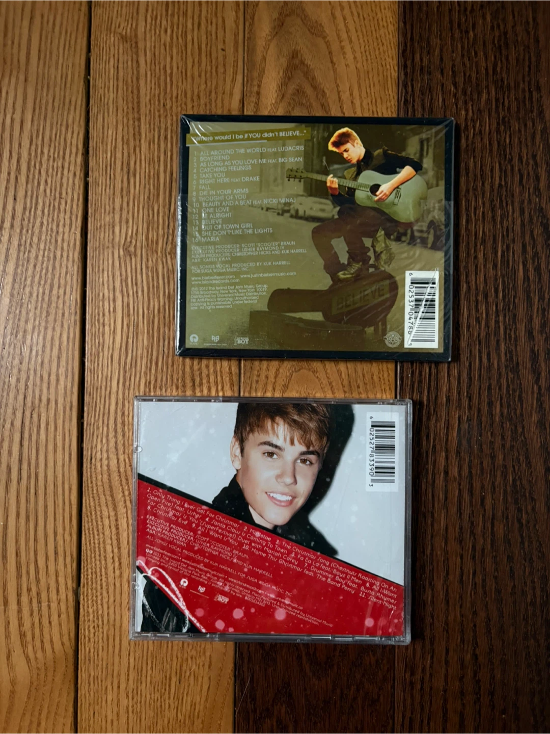 Justin Bieber Album CD sealed 2011 2012 believe deluxe - photo 4
