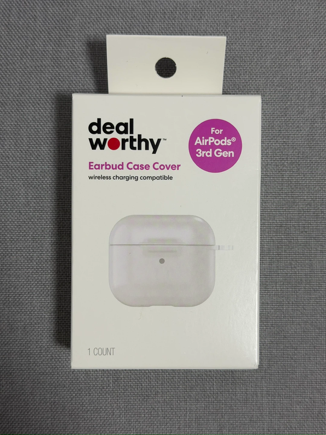 Earbud Case Cover for AirPods 3rd Gen - Clear