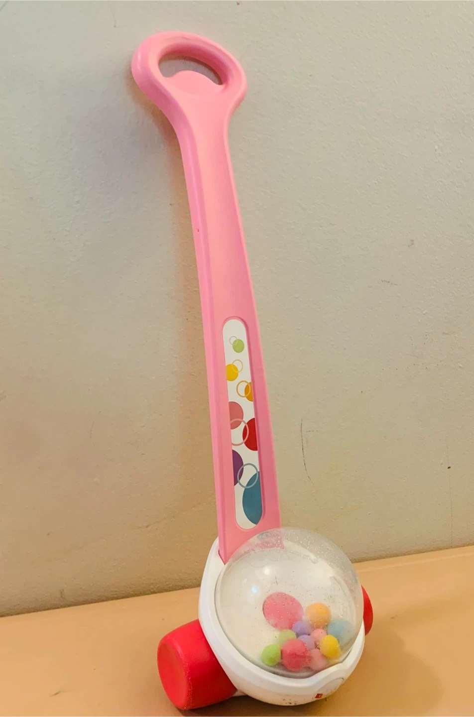Fisher-Price Pink Ball Popper Walker Toy