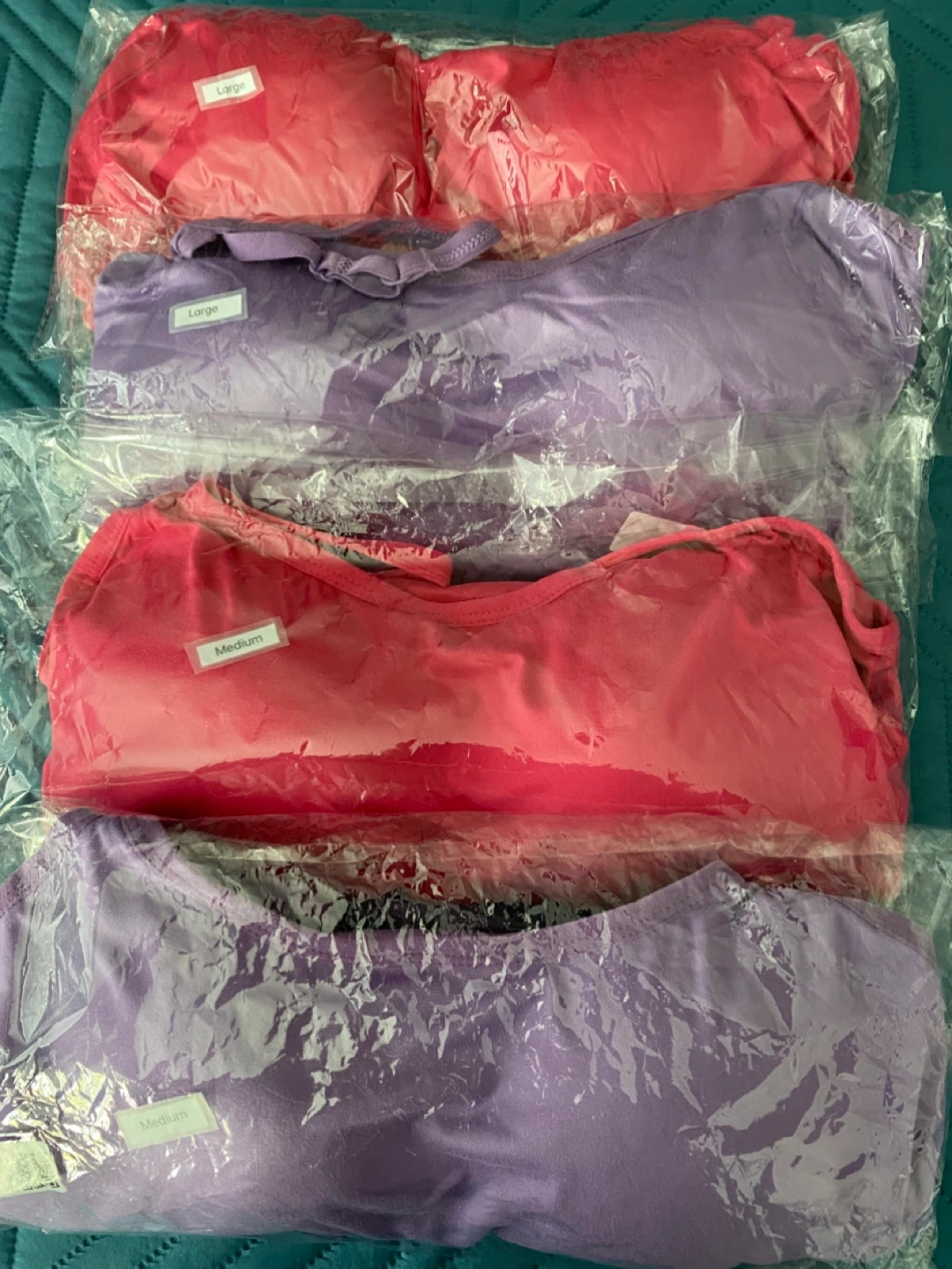Brand new Purple and Pink Camisole Tank Tops (4-Pack) - photo 2