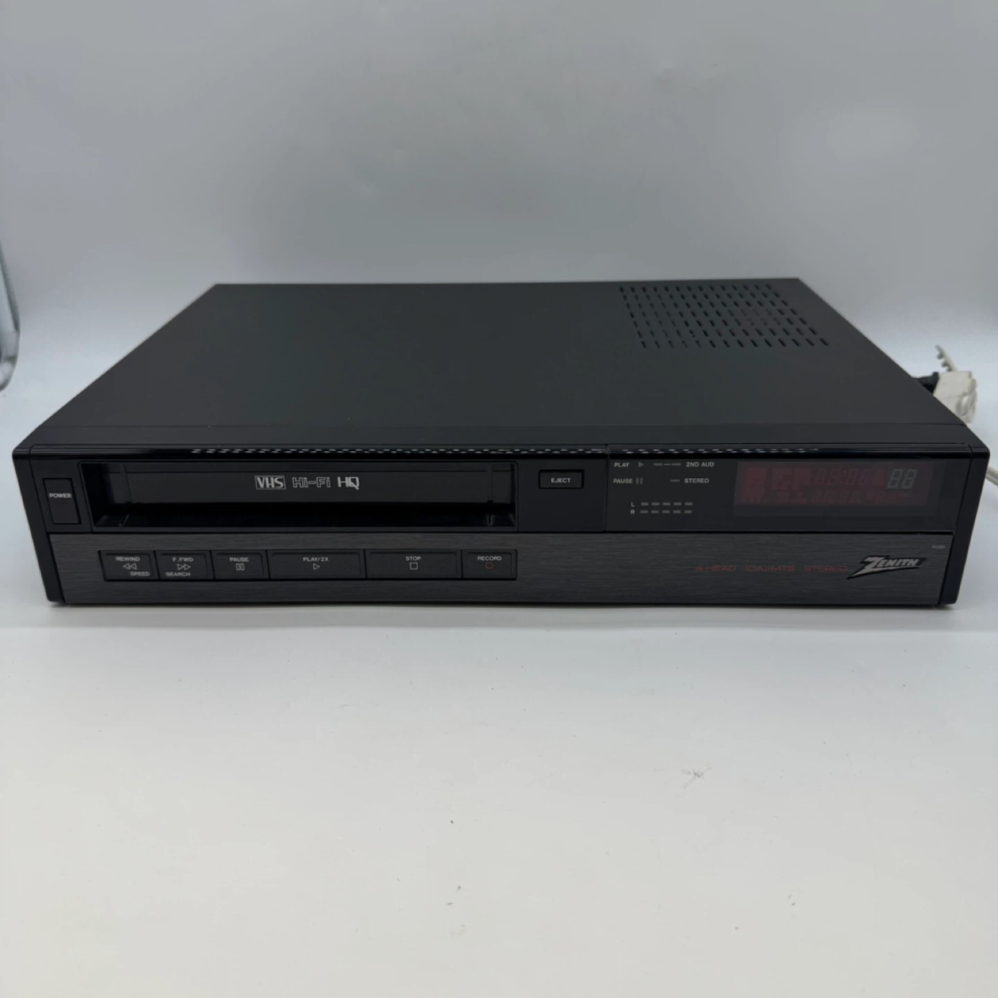 Zenith VRE510HF VHS Hi-Fi HQ 4-Head VCR Player Recorder- JAPAN