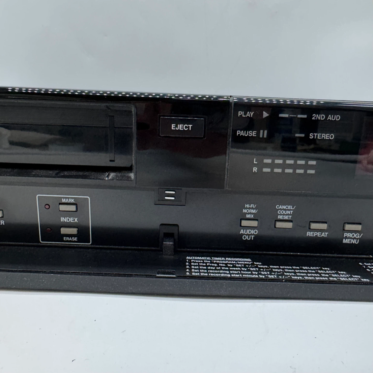 Zenith VRE510HF VHS Hi-Fi HQ 4-Head VCR Player Recorder- JAPAN - photo 4