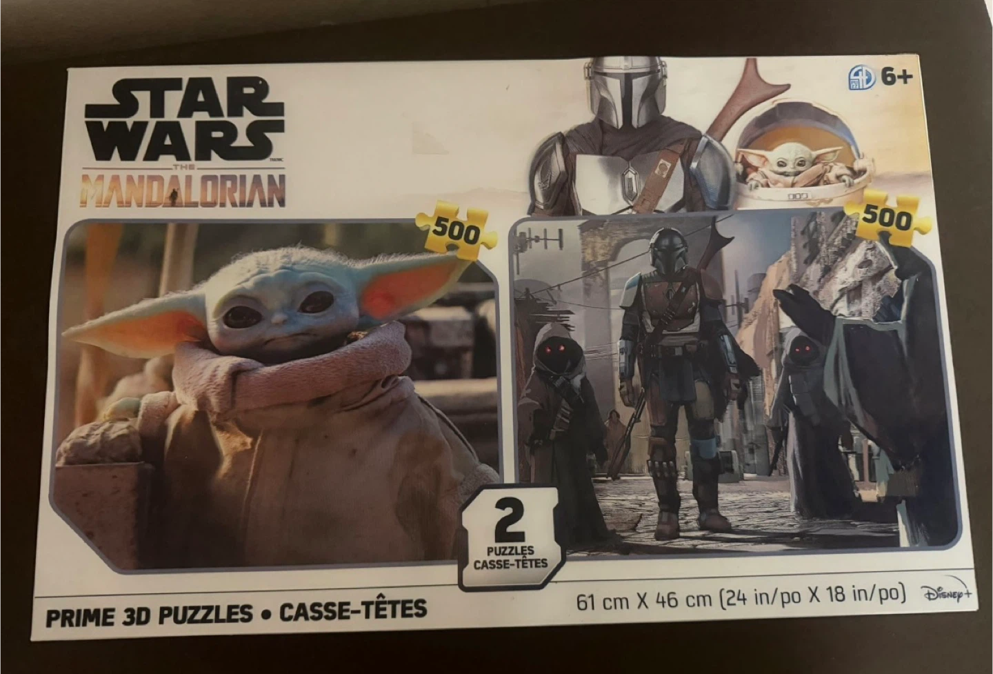 Star Wars The Mandalorian 2-Pack 3D Puzzles - 500 Pieces Each - photo 2