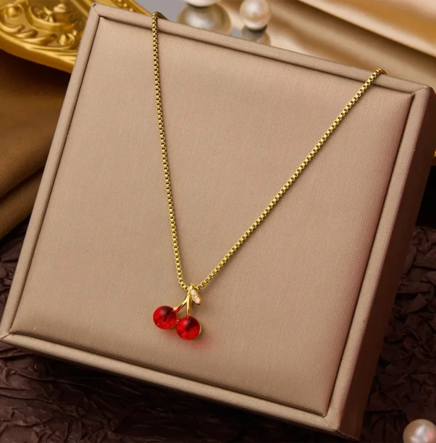 Collier plaqué or femme acier inoxydable résistance à l’eau - photo 2
