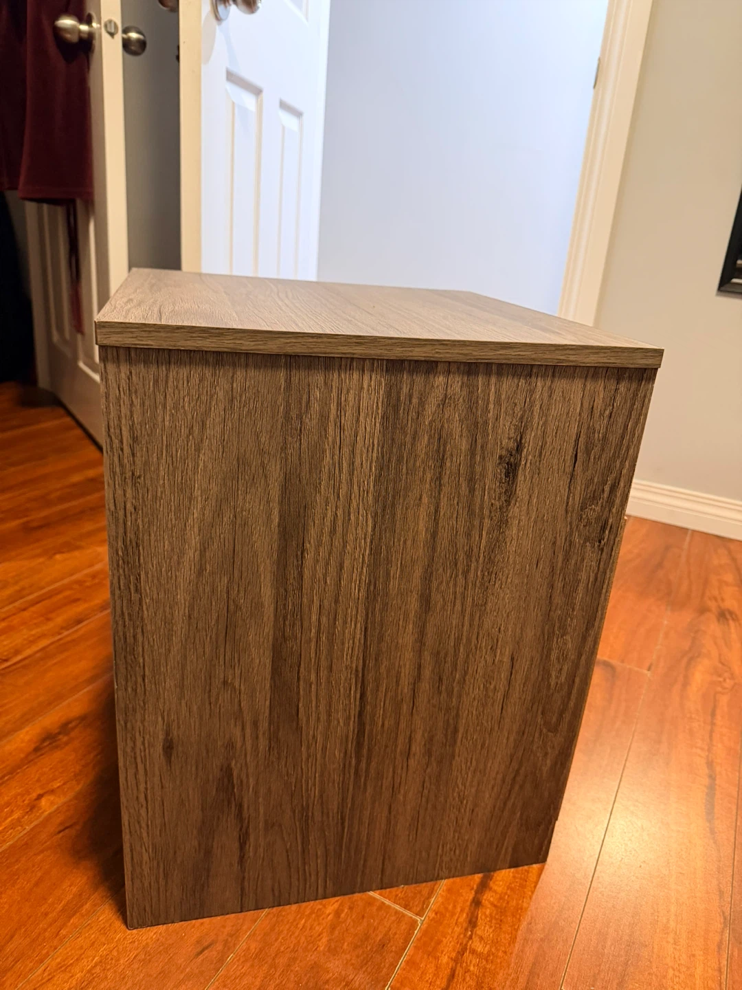 Oak-look Bedside Table - photo 3