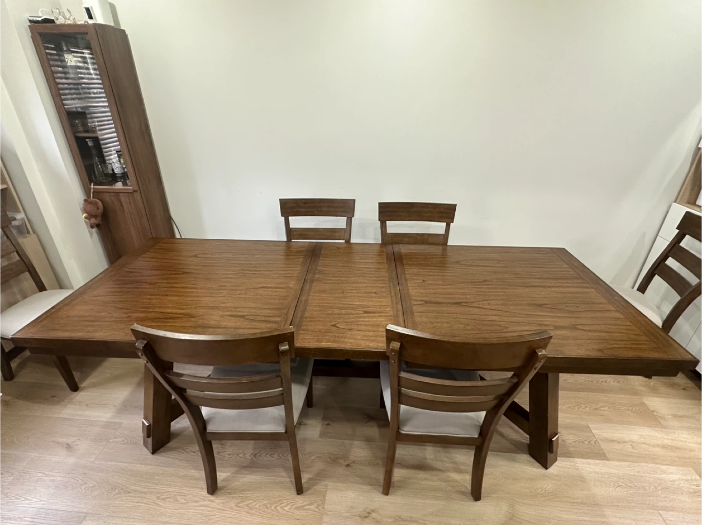 9-piece Extendable Dining Table set brookwood - photo 2