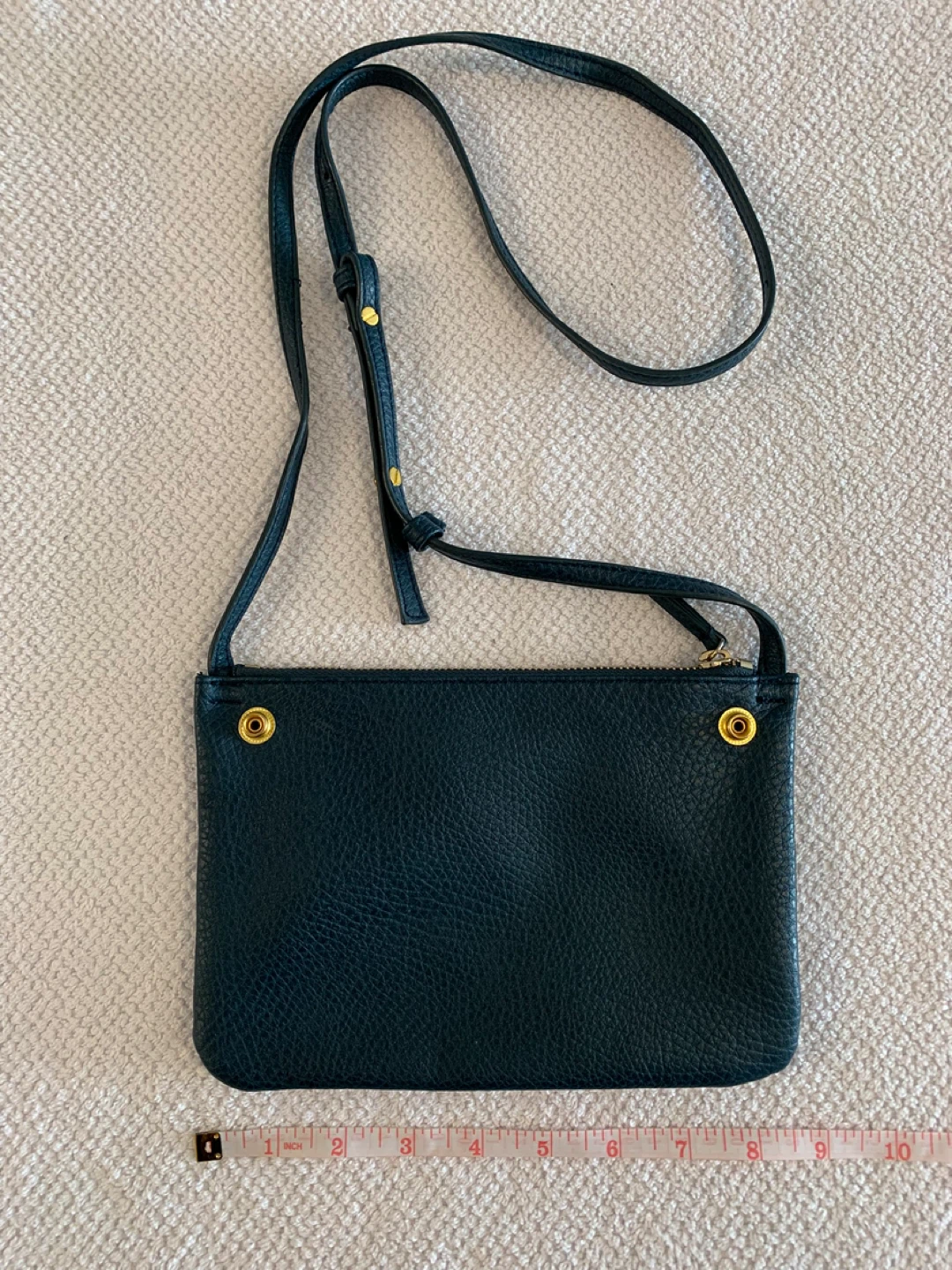 Dark Blue/Green Crossbody Bag